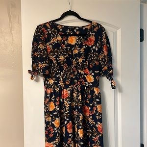 Floral Fall Dress